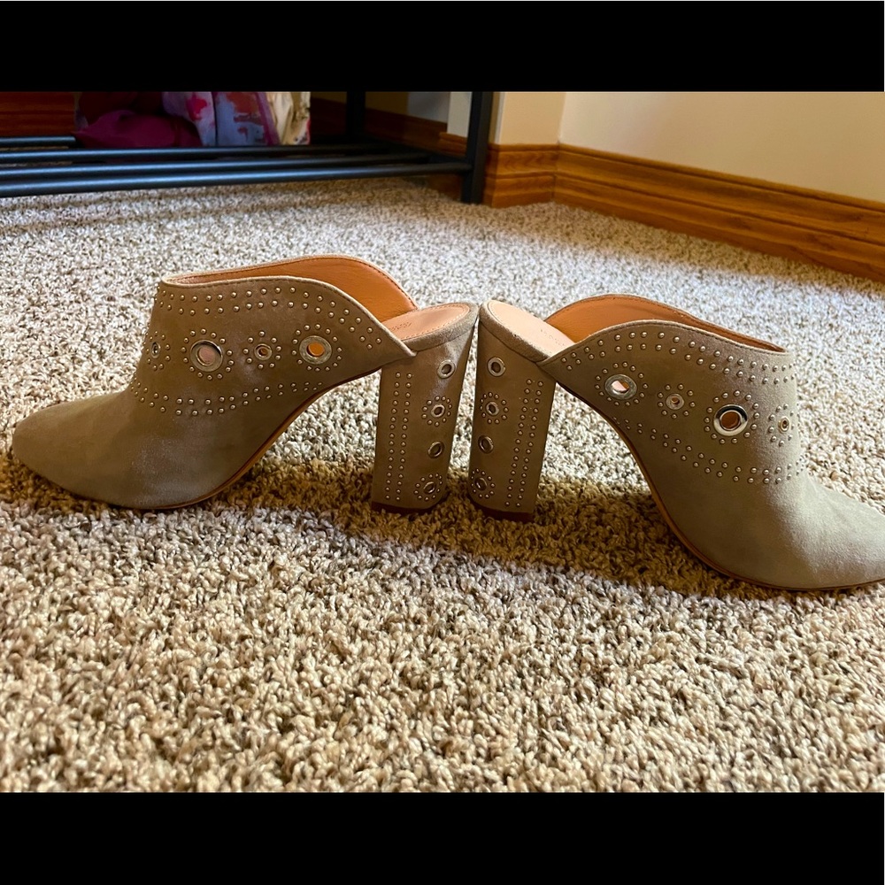 Rachel Zoe Studded Leather Mule